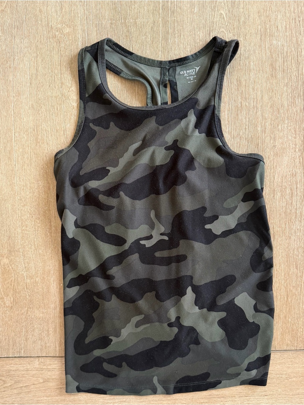 Old Navy Active Breathe ON Camo Racerback Tank Top Women’s XS